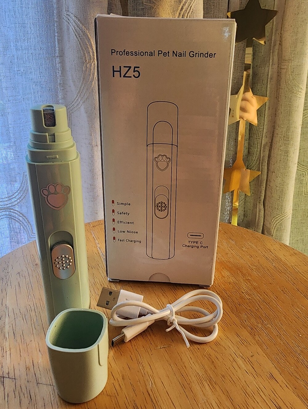 Pet Nail Grinder - Mint Green